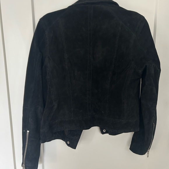 Blank NYC Black Suede Leather Jacket - Picture 4 of 4
